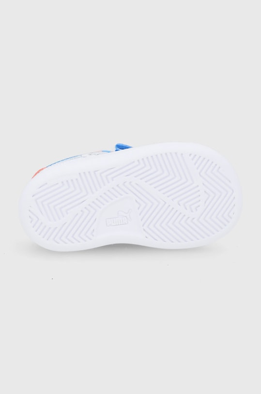 Puma Buty dziecięce Smash v2 Lil Puma V Inf 380905 380905 niebieski