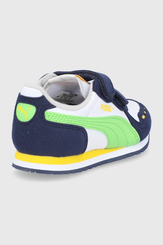 Chłopiec Puma Buty dziecięce Cabana Racer SL V PS 360732.K 360732.K biały