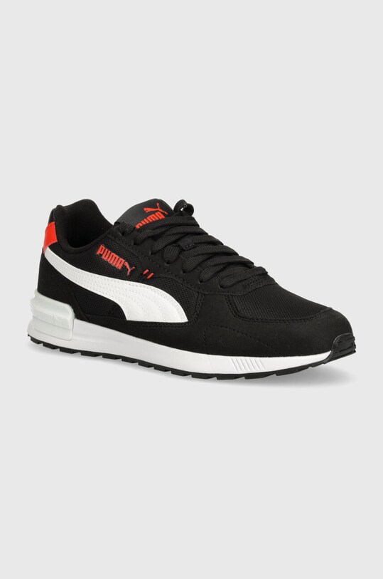 Детские кроссовки Puma Graviton Jr синтетический чёрный 381987