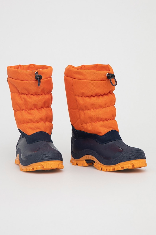 CMP śniegowce dziecięce KIDS HANKI 2.0 SNOW BOOTS 30Q4704J.C70 pomarańczowy AW21