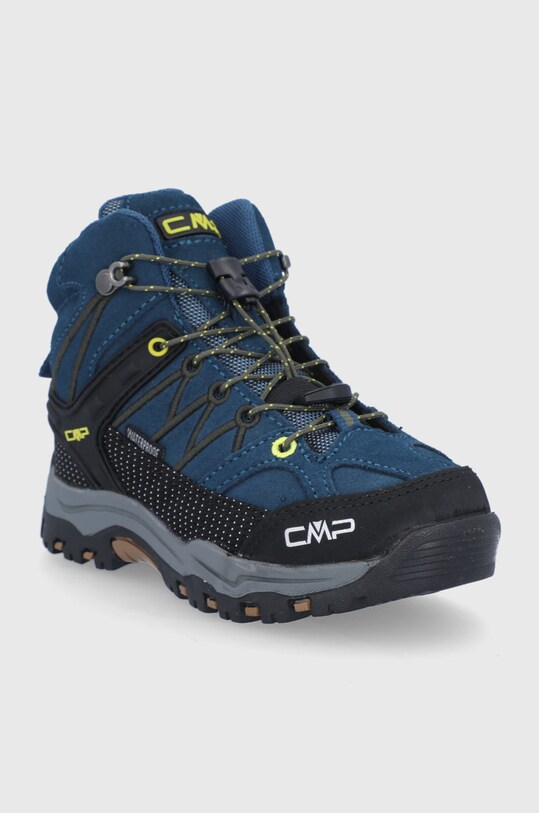 Παιδικά παπούτσια CMP KIDS RIGEL MID TREKKING SHOE WP 3Q12944.10MF σκούρο μπλε AW21