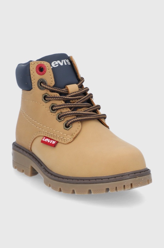 Dětské boty Levi's VFOR0052S.NEW.FORREST.M béžová AW21