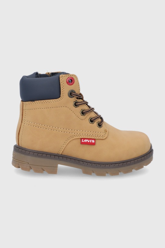 Levi's Buty dziecięce imitacja skóry licowej beżowy VFOR0050S.NEW.FORREST
