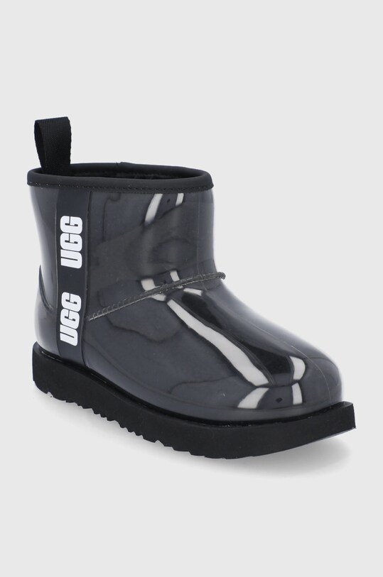 UGG Kalosze dziecięce Classic Clear Mini 1112386K.BLK czarny AW21