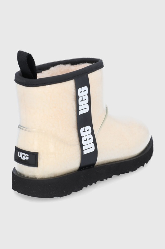 Chłopiec UGG Kalosze dziecięce Classic Clear Mini 1112386K.NBLC beżowy