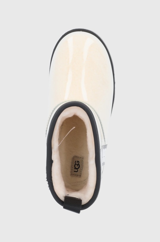 UGG Kalosze dziecięce Classic Clear Mini beżowy 1112386K.NBLC