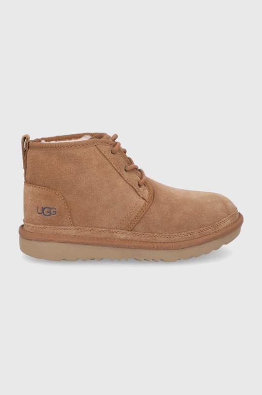 Dětské semišové sněhule UGG zateplené hnědá 1017320K.CHE