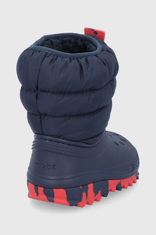 Chlapec Detské snehule Crocs O.PUFF.BOOT.KIDS.207275 tmavomodrá