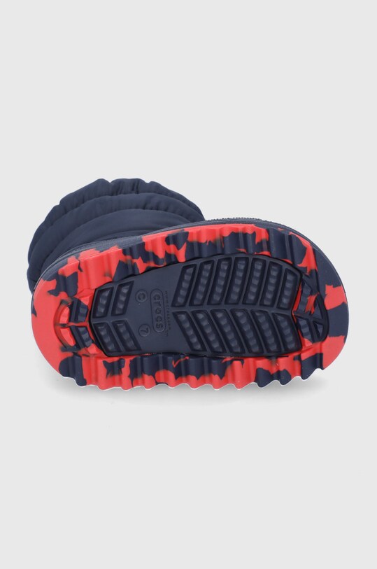 Dětské sněhule Crocs O.PUFF.BOOT.KIDS.207275 námořnická modř