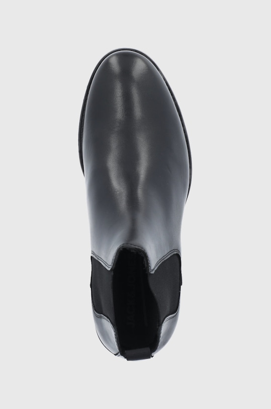 Jack & Jones sztyblety skórzane JFWARGO czarny 12192758