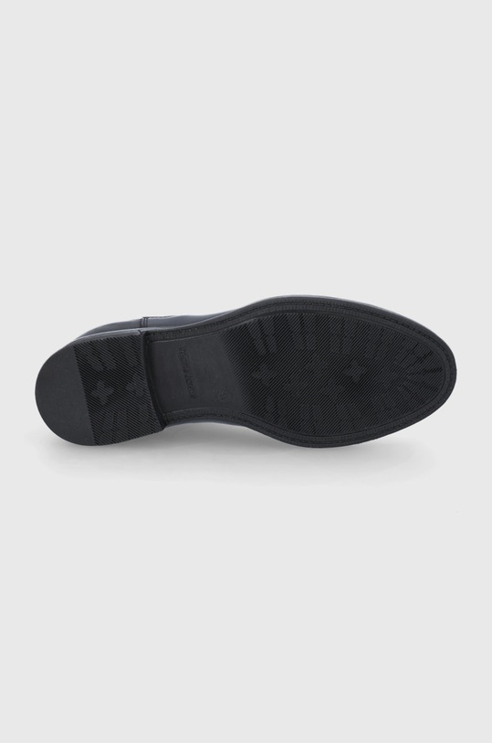 Jack & Jones Ghete Chelsea de piele 12192758 negru
