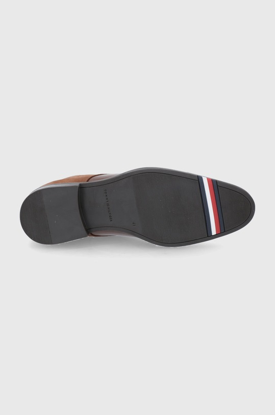Tommy Hilfiger Trzewiki skórzane FM0FM03769 brązowy