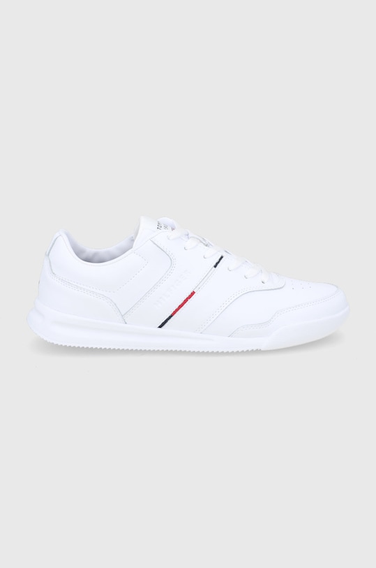 Tommy Hilfiger Buty skórzane FM0FM03729 Planet friendly biały FM0FM03729