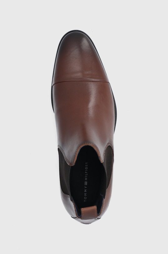 Tommy Hilfiger Sztyblety skórzane FM0FM03770 brązowy FM0FM03770