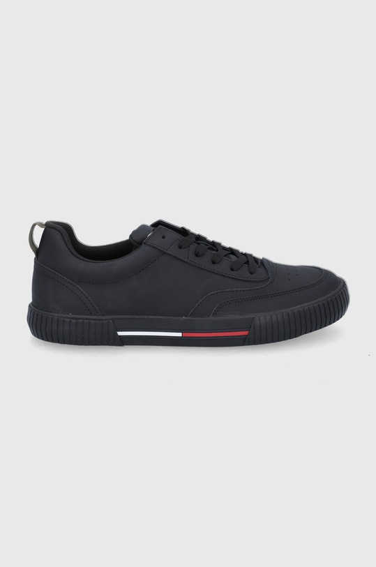 Tommy Jeans Buty skórzane EM0EM00806.BDS Planet friendly czarny EM0EM00806.BDS