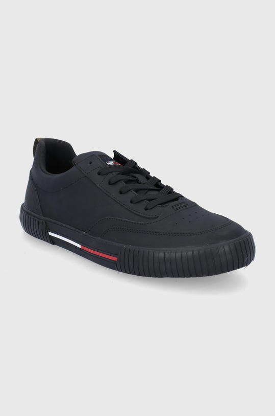 Tommy Jeans Buty skórzane EM0EM00806.BDS EM0EM00806.BDS czarny AW21
