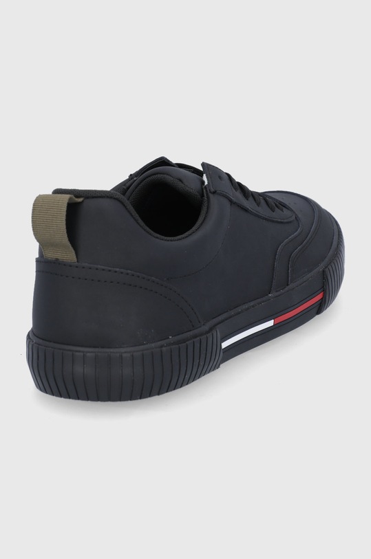 Obuwie Tommy Jeans Buty skórzane EM0EM00806.BDS EM0EM00806.BDS czarny