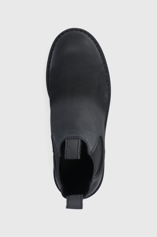 Tommy Jeans Sztyblety skórzane EM0EM00825.0IO czarny EM0EM00825.0IO