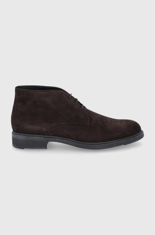 BOSS Buty zamszowe 50439907.202 skóra zamszowa brązowy 50439907.202