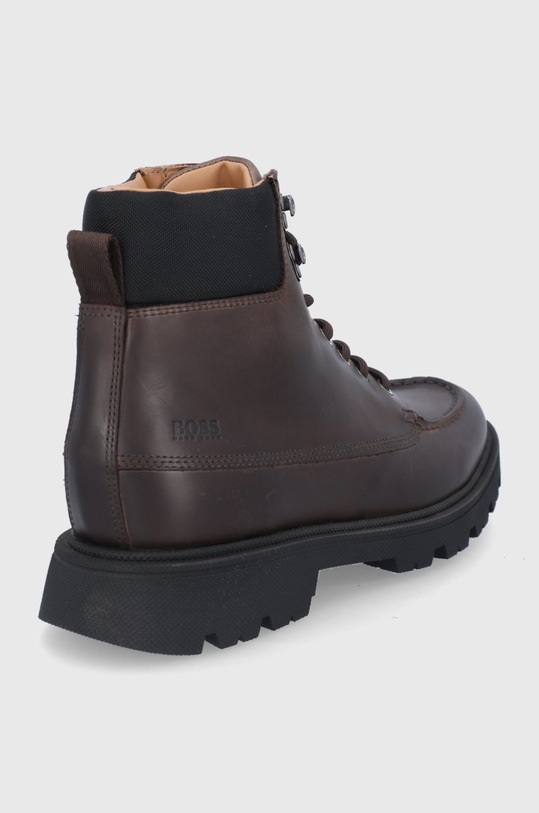 Obuv Kožená obuv Boss 50460001.201 hnedá