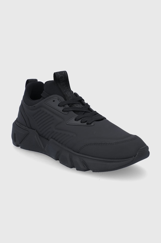 Παπούτσια Calvin Klein LOW TOP LACE UP HM0HM00317.0GJ μαύρο AW21