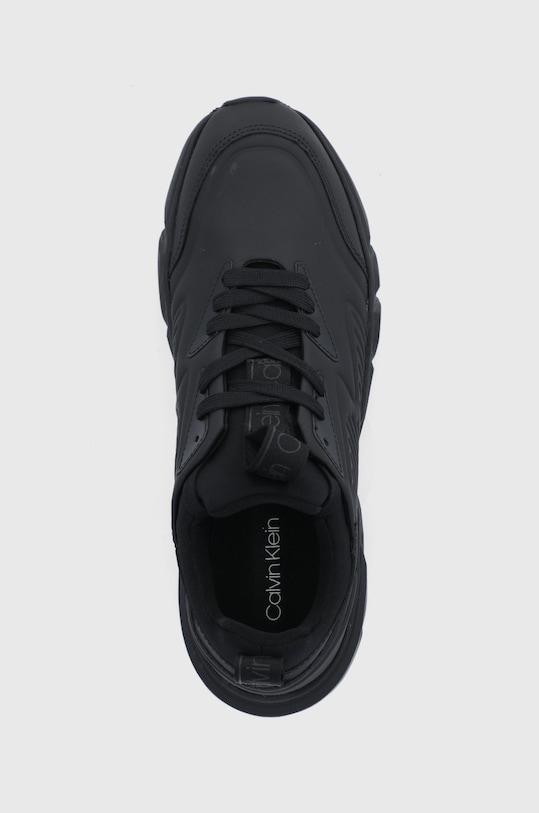 Παπούτσια Calvin Klein LOW TOP LACE UP μαύρο HM0HM00317.0GJ