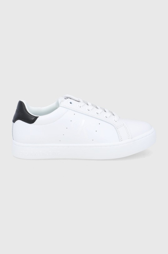 Calvin Klein Jeans Buty YM0YM00284 imitacja skóry licowej biały YM0YM00284
