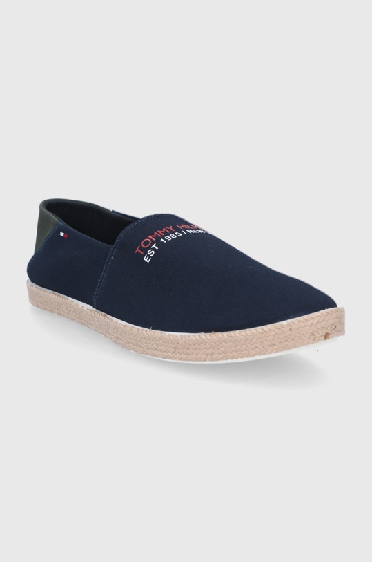 Espadrilky Tommy Hilfiger FM0FM03712DW5 tmavomodrá AW21