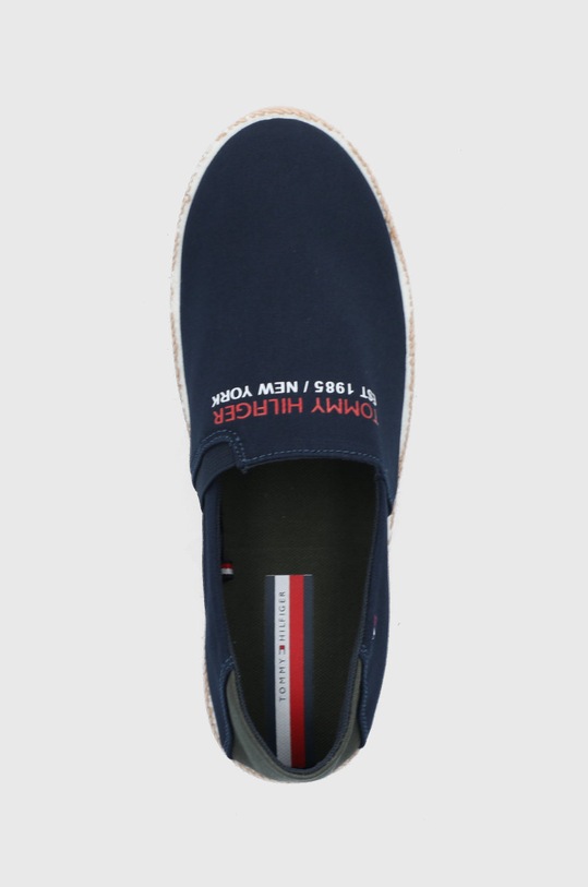 Espadrilky Tommy Hilfiger tmavomodrá FM0FM03712DW5