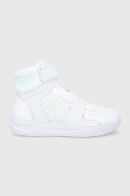 Armani Exchange Buty XUZ028.XV290.00152 imitacja skóry licowej biały XUZ028.XV290.00152