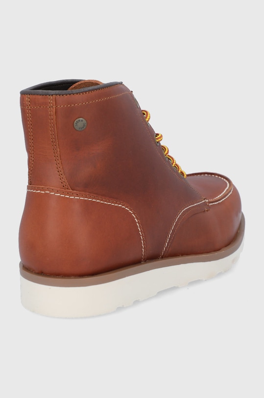 Obuv Kožená obuv Jack & Jones 12199922 hnedá