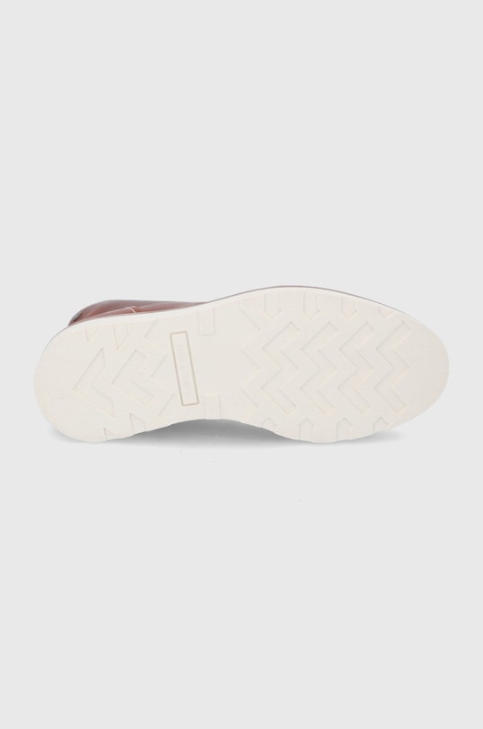 Kožená obuv Jack & Jones 12199922 hnedá