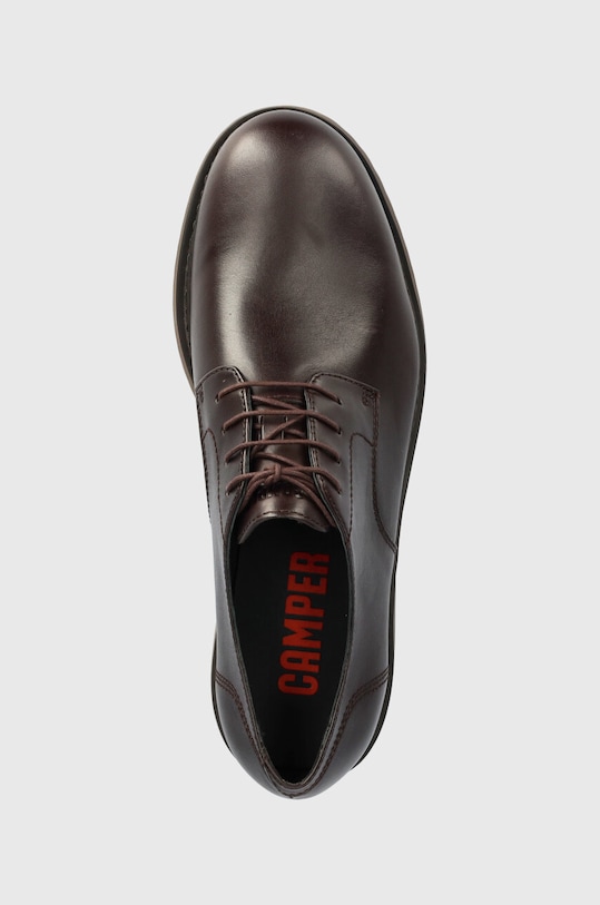 Шкіряні туфлі Camper коричневий K100152.022