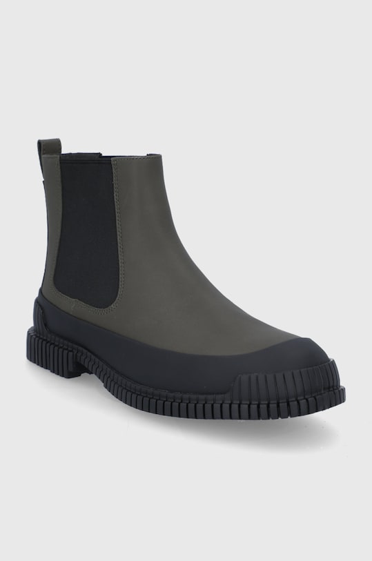 Кожаные полусапоги Camper Pix K300252.013 зелёный AW24