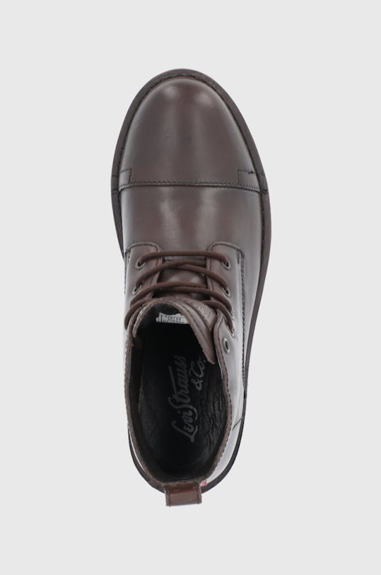 Členkové topánky Levi's hnedá D5355.0002