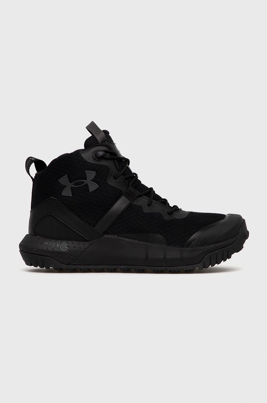 Under Armour Buty UA Micro G Valsetz Zip Mid 3023747 syntetyczny czarny 3023747