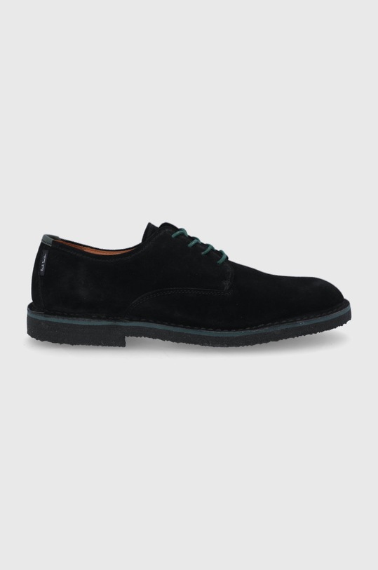 Semišové polobotky PS Paul Smith casual černá M2S.RIV03.GSUE