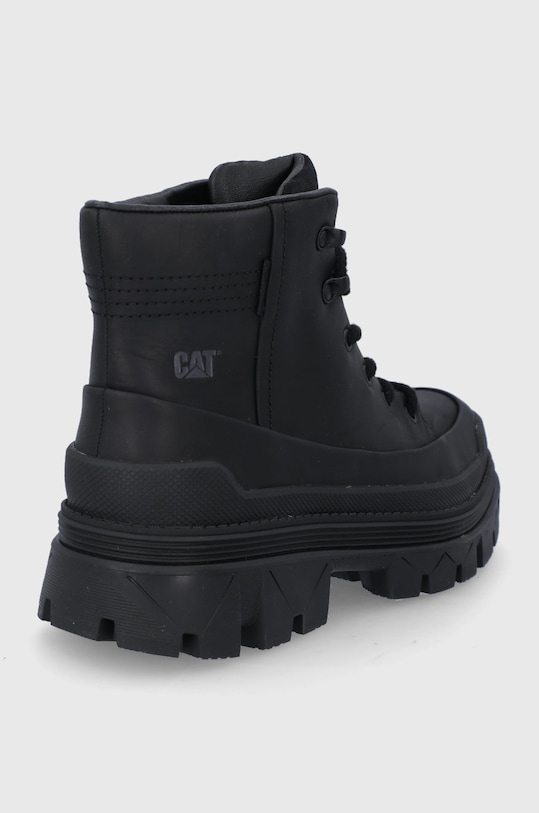 Încălțăminte CAT Footwear pantofi de piele întoarsă Hardwear P110495 negru
