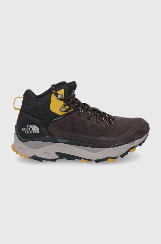The North Face buty M VECTIV EXPLORIS MID FUTURELIGHT LTHR tekstylny brązowy NF0A5G3913B1