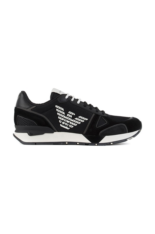 Emporio Armani sneakersy tekstylny czarny X4X289.XM499.BLK.BLK.G