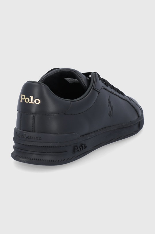Obuwie Polo Ralph Lauren Buty skórzane Heritage Court 809845110001.001 czarny