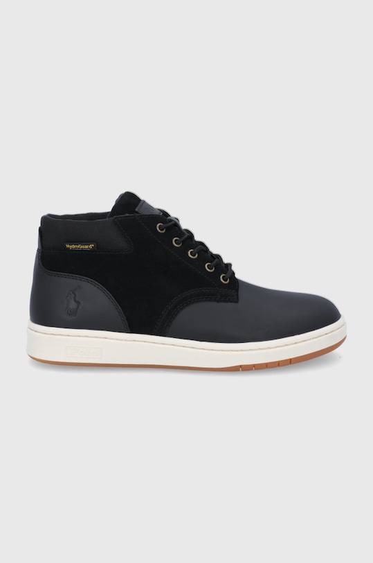 Шкіряні черевики Polo Ralph Lauren Polo Court casual чорний 809855863002.001