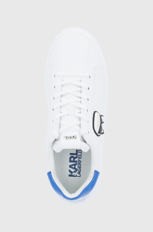 Karl Lagerfeld Buty skórzane KL52530.White.Lthr biały KL52530.White.Lthr