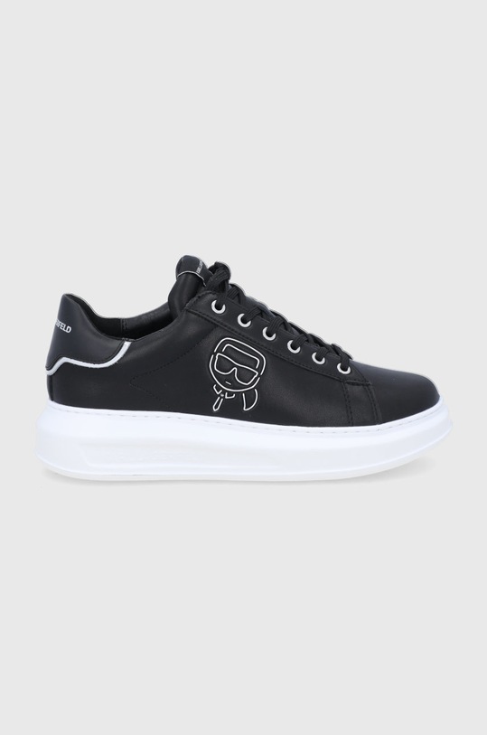 Karl Lagerfeld Buty skórzane KL52531.Black.Lthr czarny KL52531.Black.Lthr