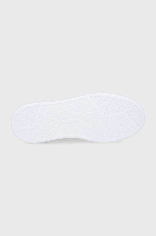 Δερμάτινα παπούτσια Karl LagerfeldMAXI KUP KL52225.010 λευκό