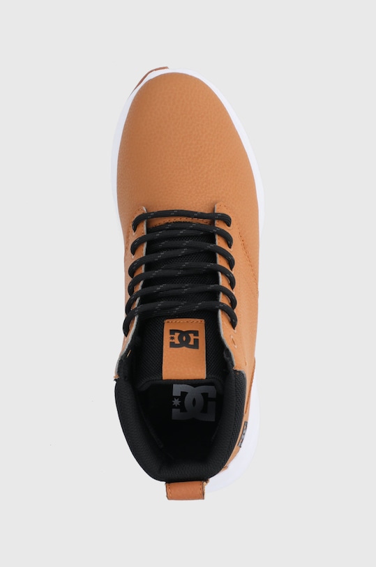 Kožená obuv Dc hnedá ADYS700216
