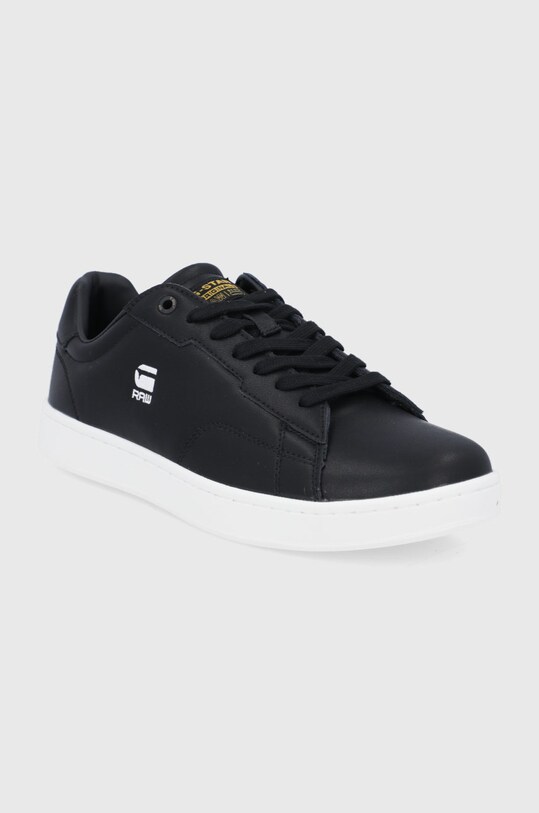 Шкіряні черевики G-Star 2142002509.BLK чорний AW21