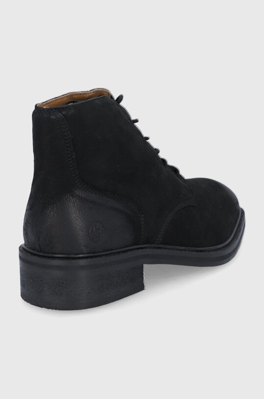 Încălțăminte Superdry Pantofi înalți de piele MF210062A.02A negru