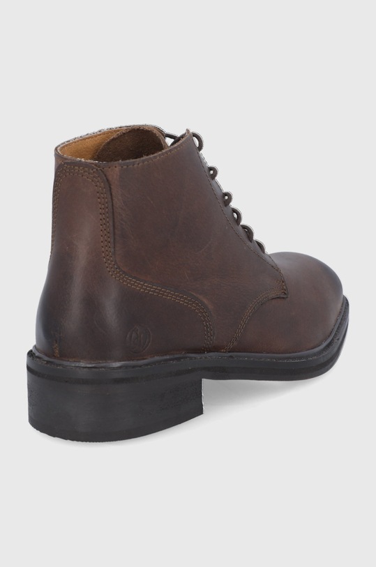 Cipők Superdry bőr bakancs MF210062A.6JC barna