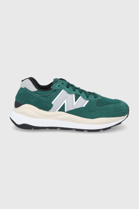 New Balance cipő M5740HR1 velúr bőr zöld M5740HR1